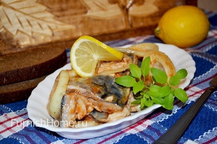 Маринованная скумбрия в томатном соусе (мариновать, скумбрия, томатный, соус, Маринованная скумбрия, Маринованная скумбрия томатном) томатный