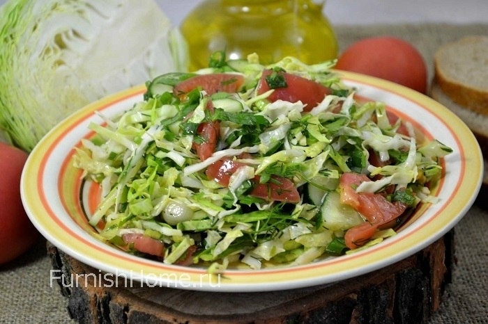 Овощной деревенский салат (овощная, деревенский, салат, выкладываем салатник, деревенский салат) выкладываем салатник