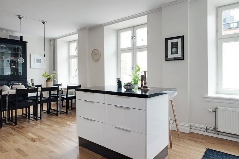 Дизайн квадратной кухни (дизайн, квадратный, кухня, квадратной кухне) дизайн