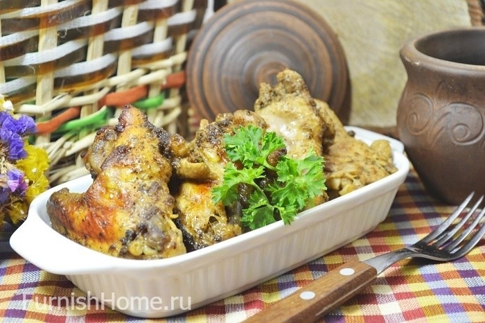 Крылышки в кефирном маринаде с соевым соусом (крылышко, кефирный, маринад, соевый, соус) кефирный