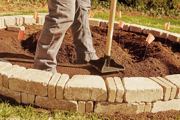 Спиральная грядка своими руками (спиральный, грядка, наружного бортика, Спиральная грядка) грядка
