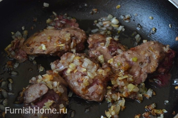 Рисовый суп с куриной печенью (рисовый, куриный, печень, куриной печенью) печень