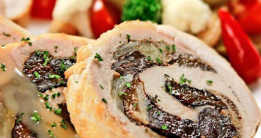 Праздничный рулет из свинины (праздничный, рулет, свинина, рулет свинины, Праздничный рулет) рулет свинины