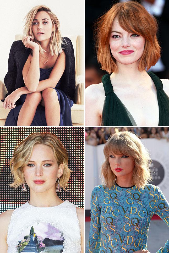 ТОП-10 модных женских причесок уходящего 2014 года (женский, прическа, уходить, 2014, 2014 года, женских причесок) уходить