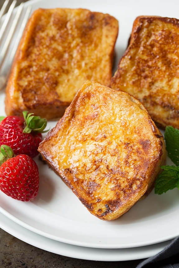 Французские тосты на завтрак рецепт с фото