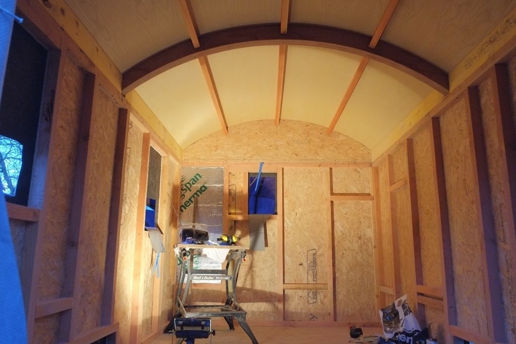 Как построить дом на колесах своими руками (построить, колесо, дома колесах, дышащей мембраной, обшиваются досками, обшивка стен) обшивка стен