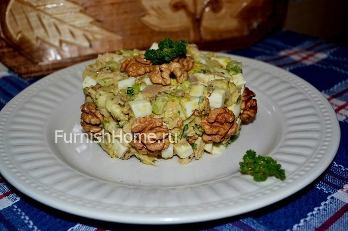 Салат с курицей и грушей (салат, курица, груша, курицей грушей) груша